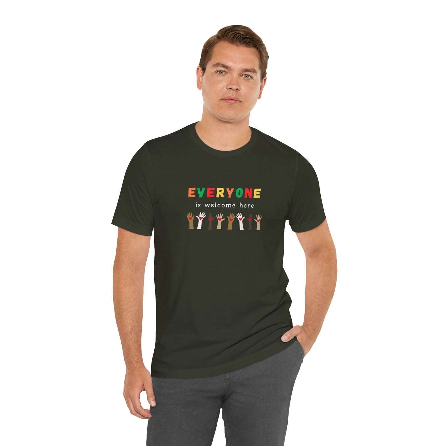 Everyone Is Welcome Here (t-shirt)