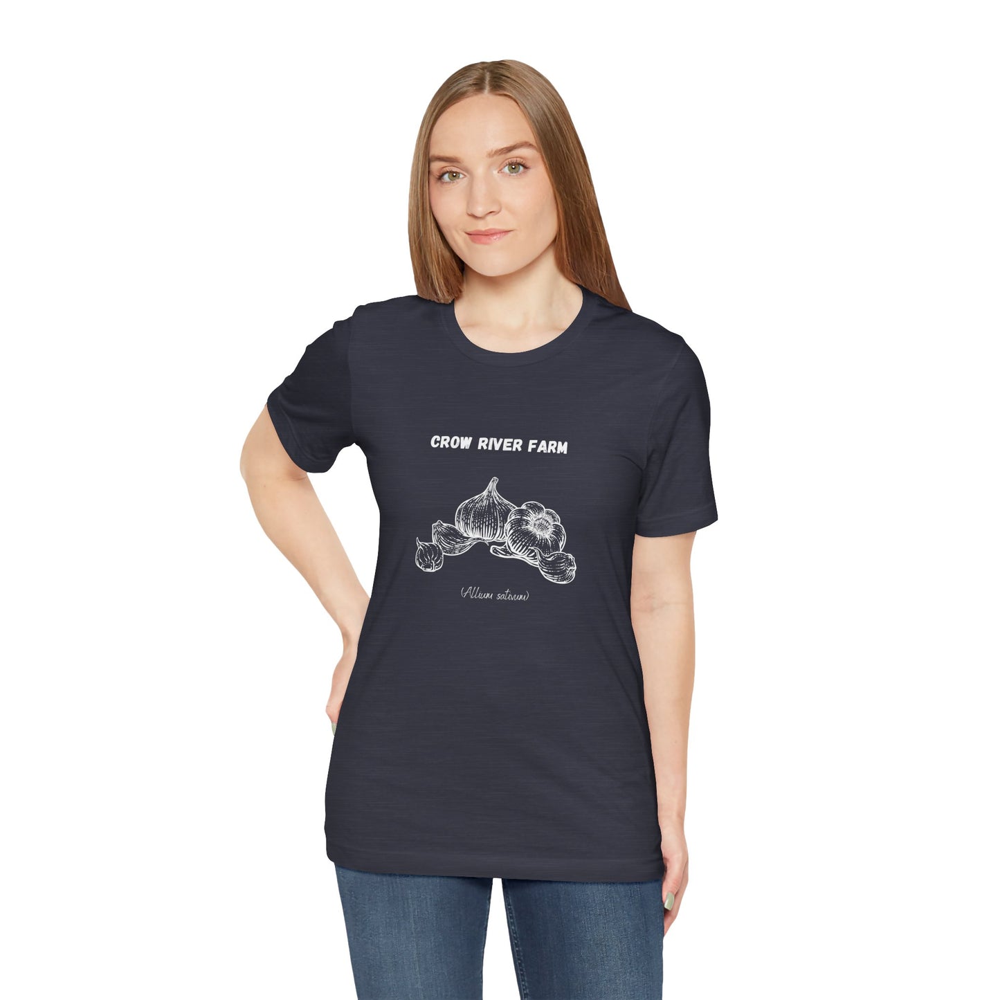 Crow River Farm - Garlic - Cotton T-Shirt