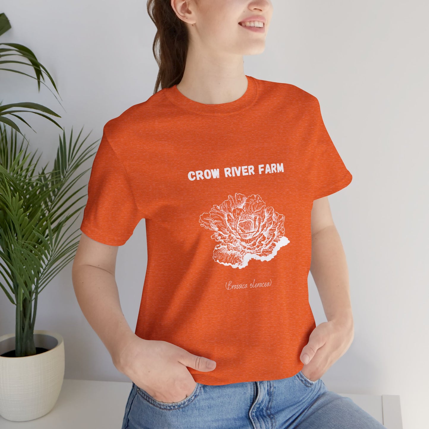 Crow River Farm - Cabbage - Cotton T-Shirt