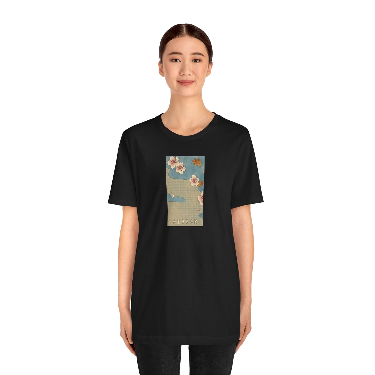 Stream - Asian Blockprint (t-shirt)