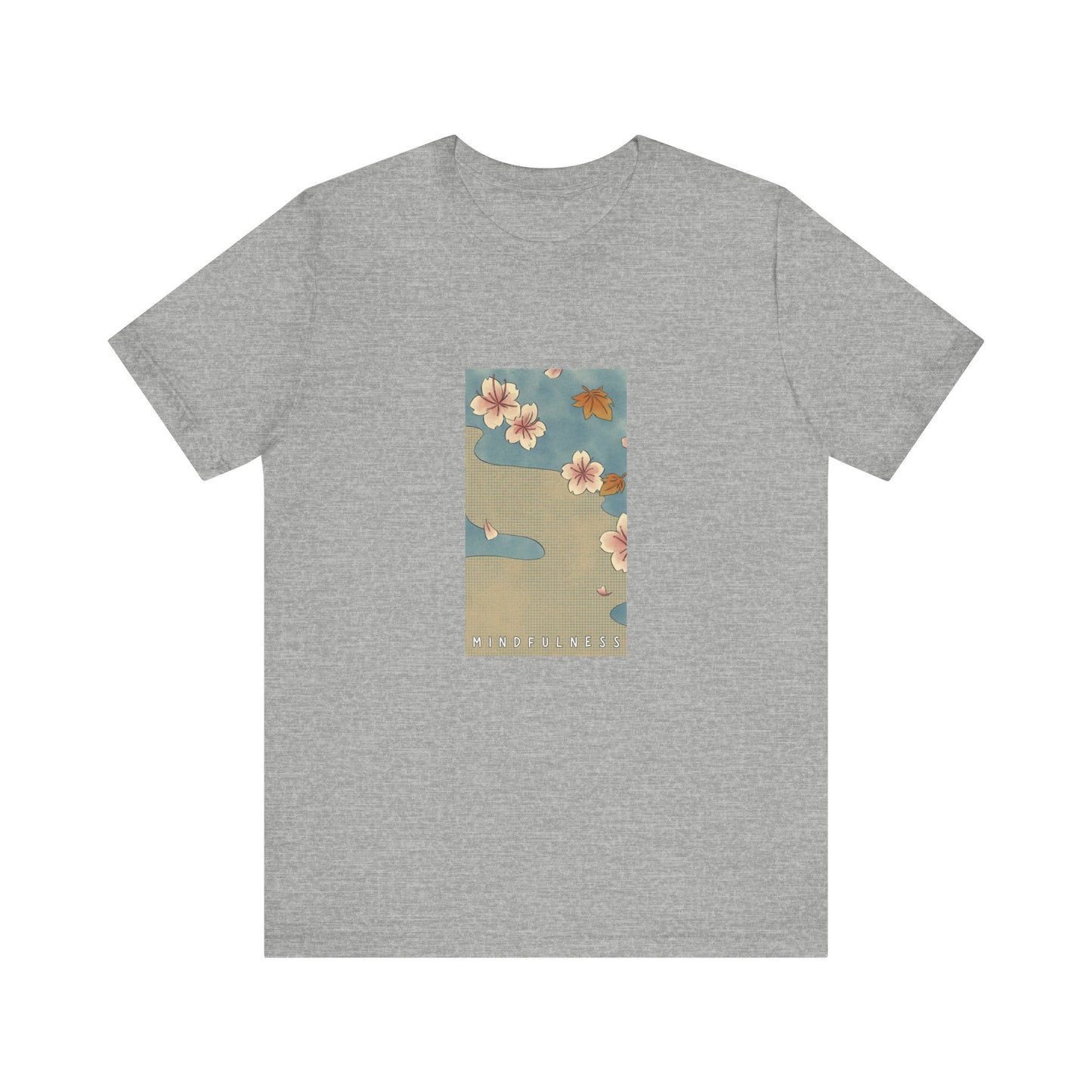 Mindfulness Asian Blockprint Stream (t-shirt)