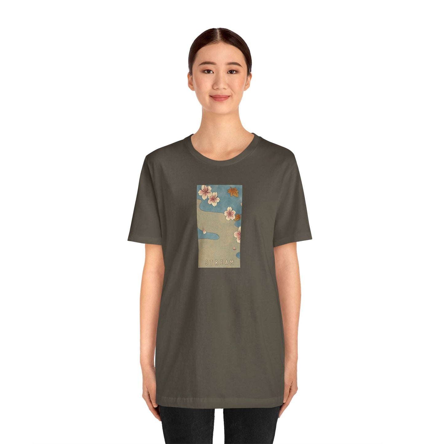 Stream - Asian Blockprint (t-shirt)
