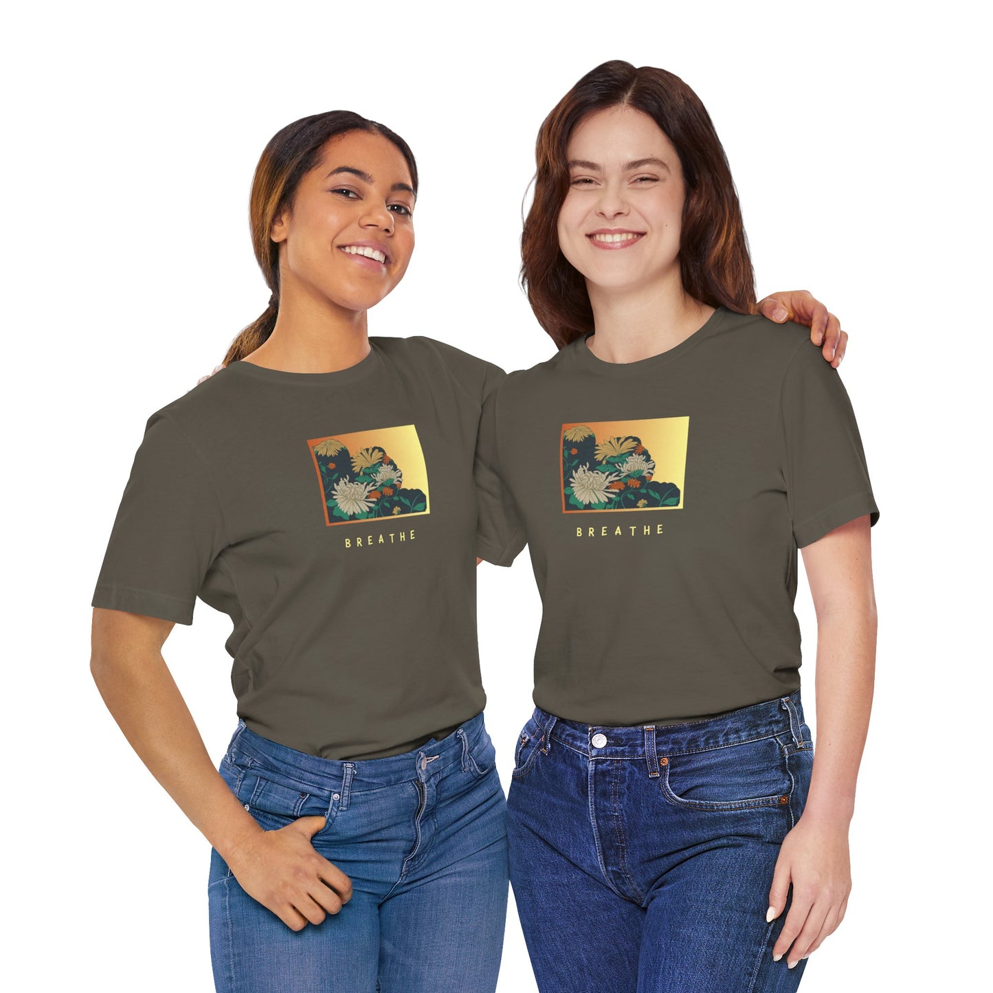 B R E A T H E Asian Floral (t-shirt)