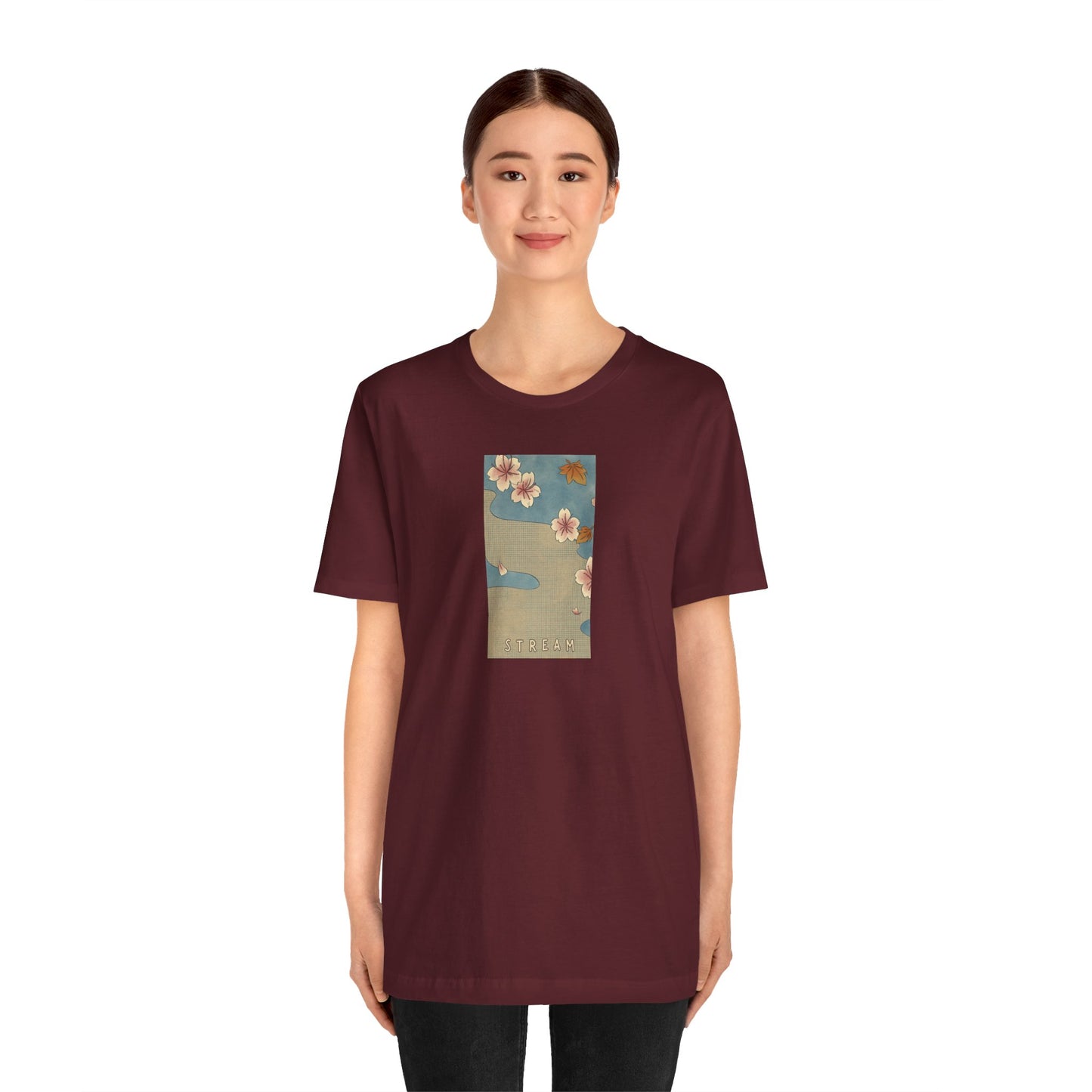 Stream - Asian Blockprint (t-shirt)