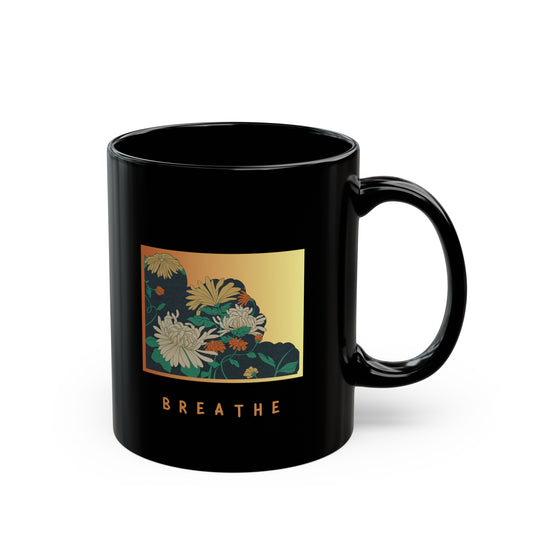 B R E A T H E Asian Floral (mug)