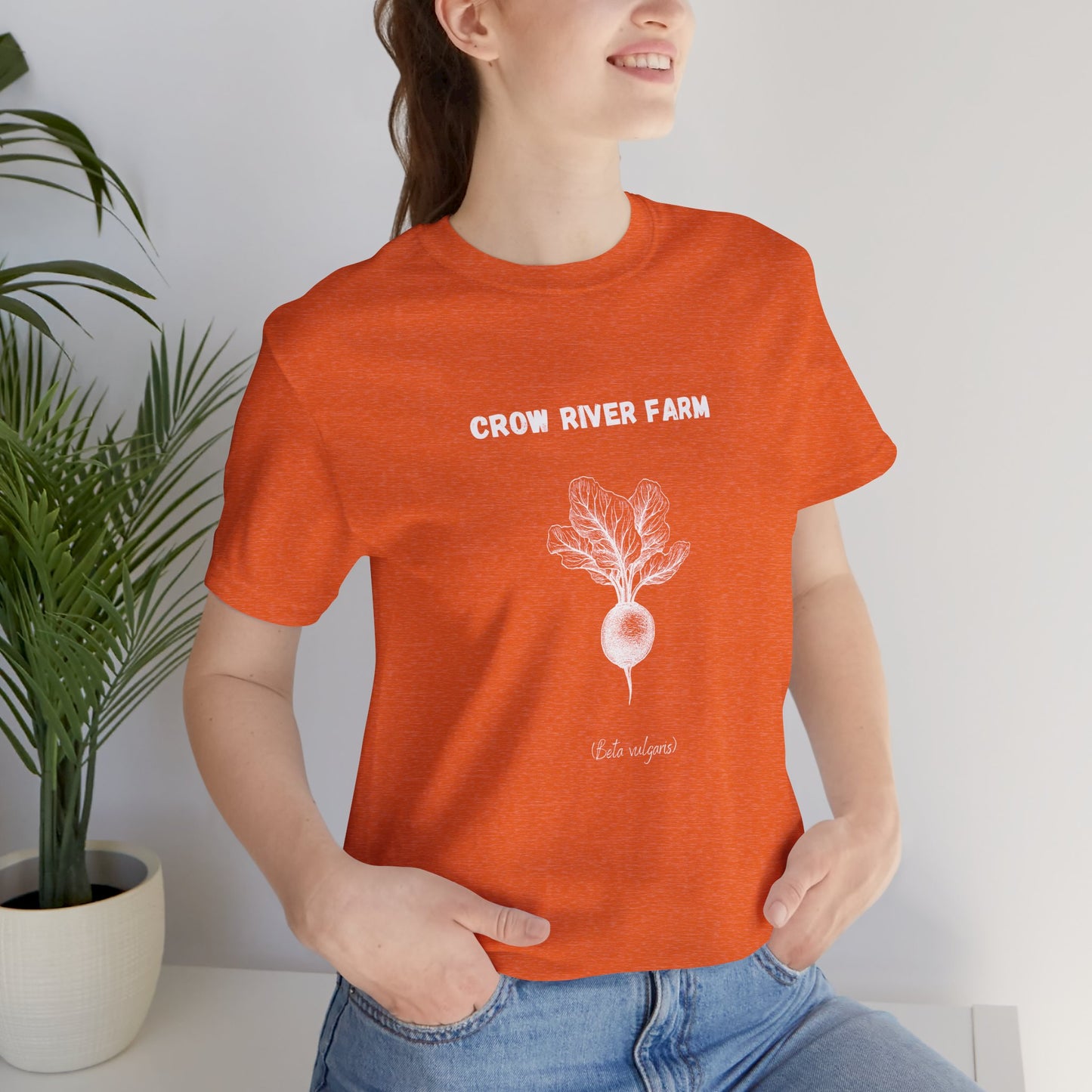 Crow River Farm - Beet - Cotton T-Shirt