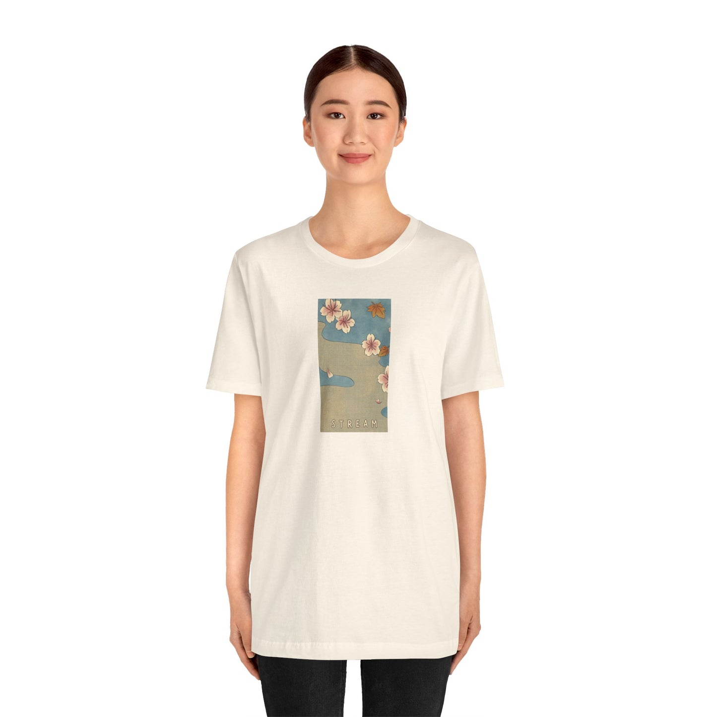Stream - Asian Blockprint (t-shirt)