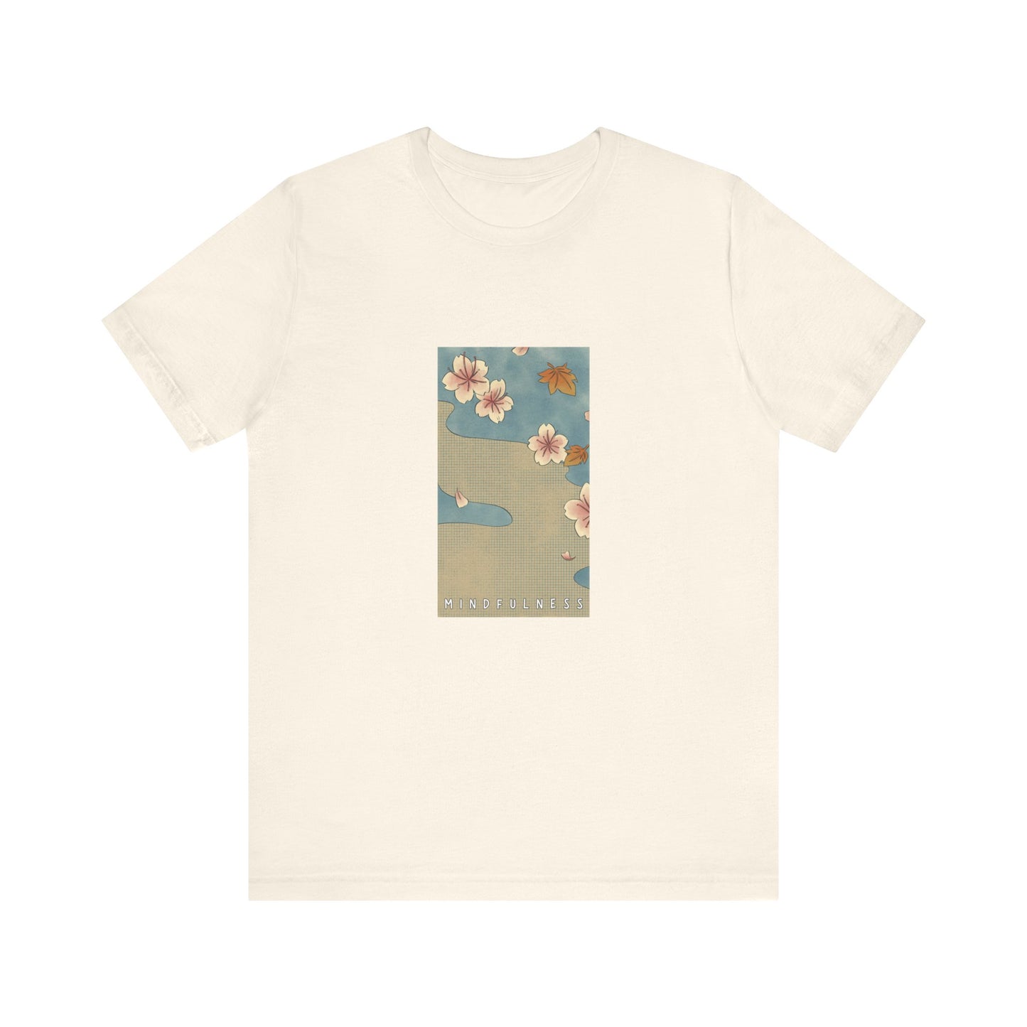 Mindfulness Asian Blockprint Stream (t-shirt)