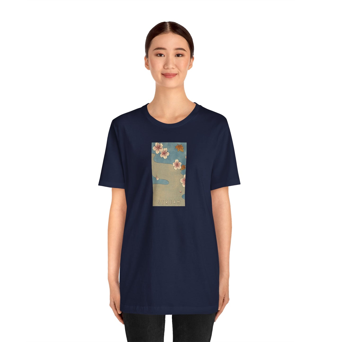 Stream - Asian Blockprint (t-shirt)