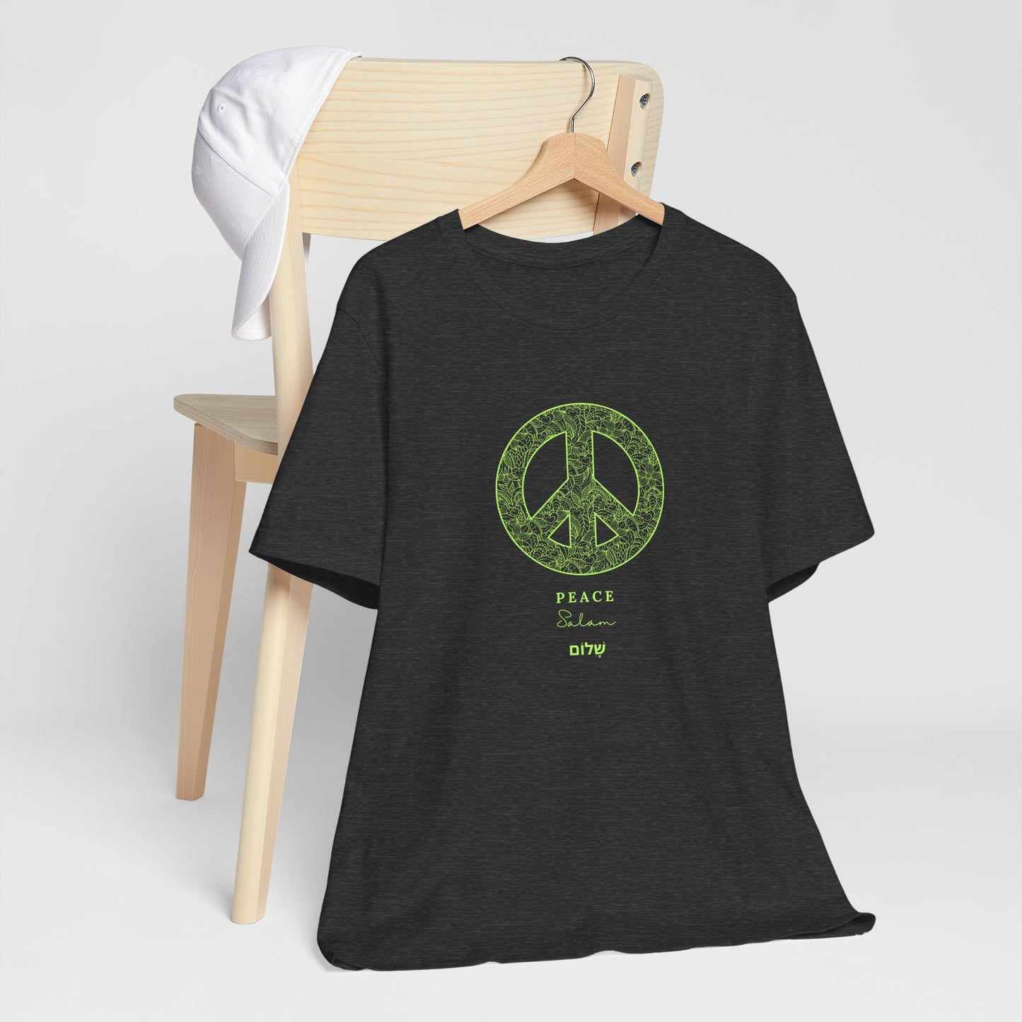 PEACE in Three Languages (t-shirt)