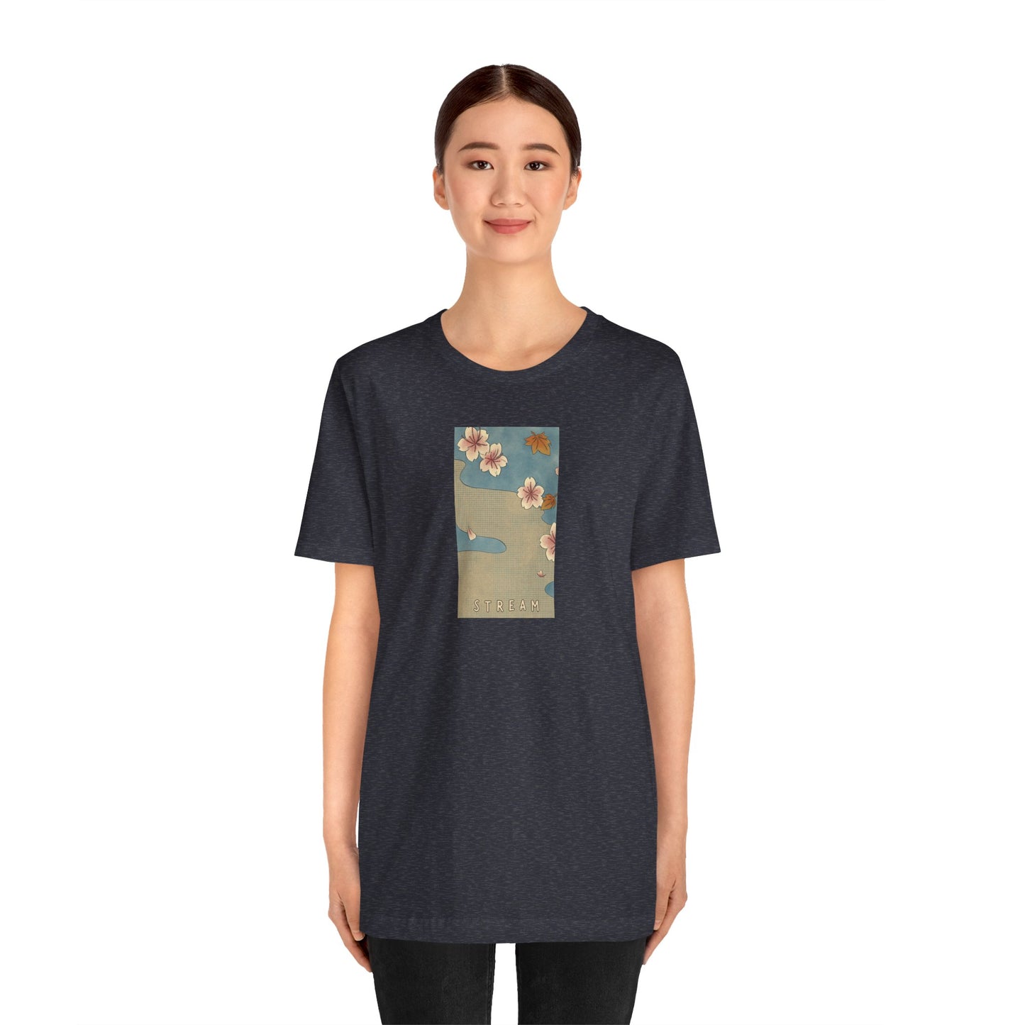 Stream - Asian Blockprint (t-shirt)