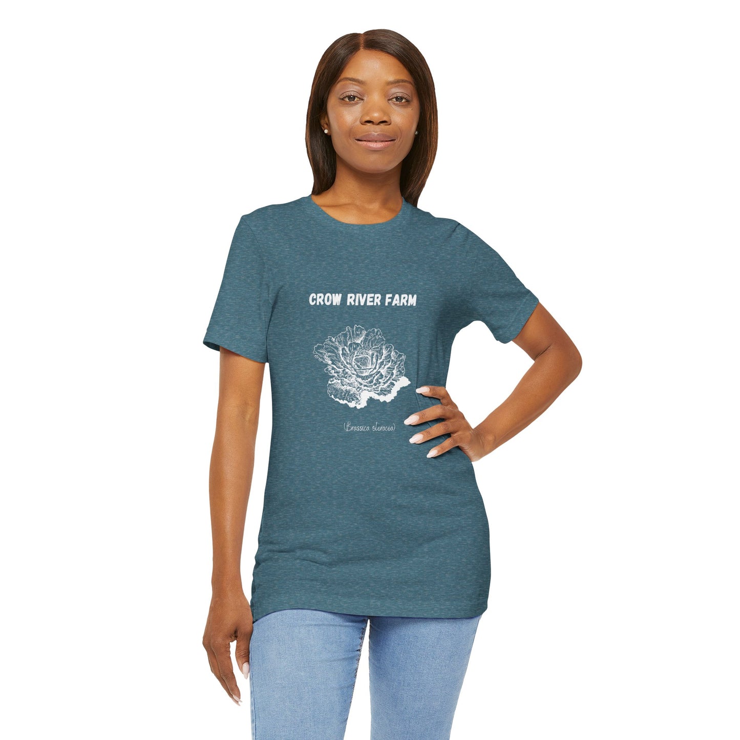 Crow River Farm - Cabbage - Cotton T-Shirt
