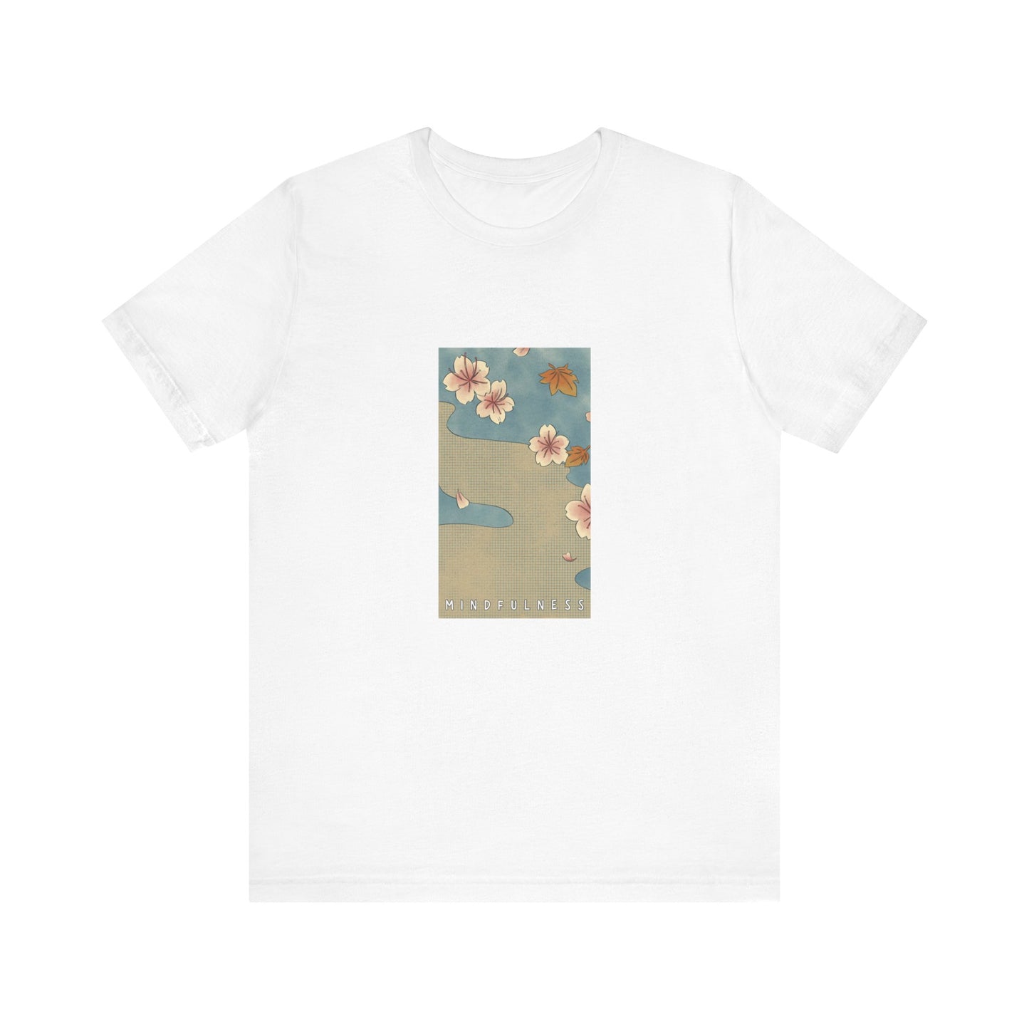 Mindfulness Asian Blockprint Stream (t-shirt)