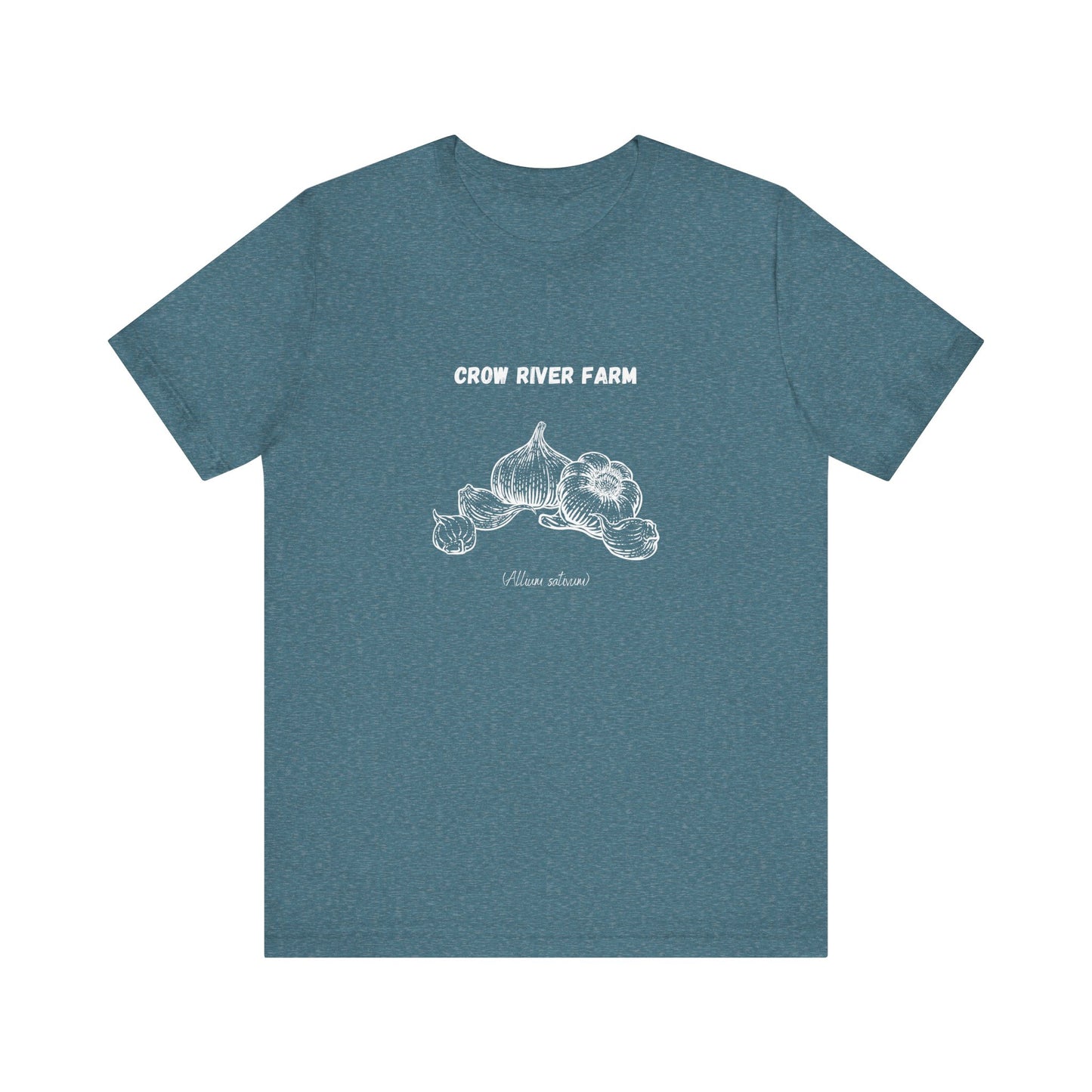 Crow River Farm - Garlic - Cotton T-Shirt