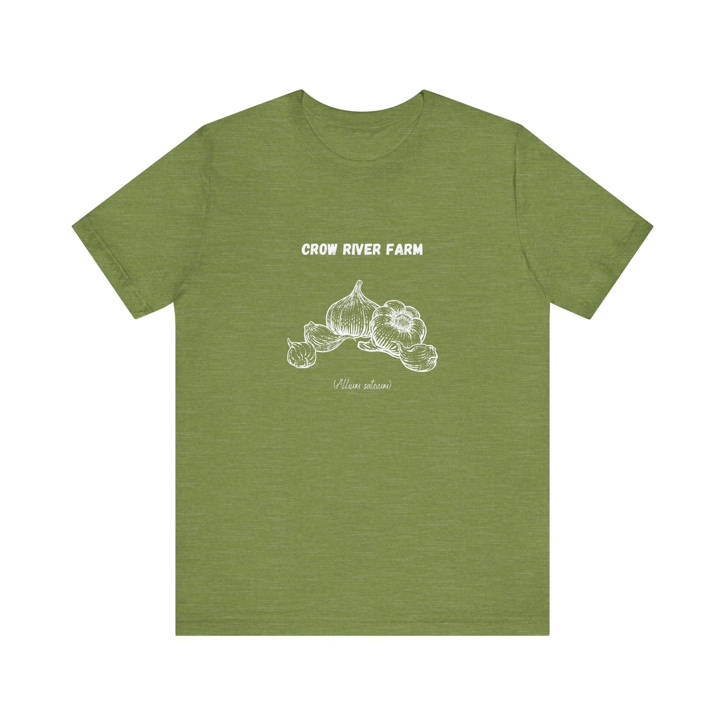 Crow River Farm - Garlic - Cotton T-Shirt
