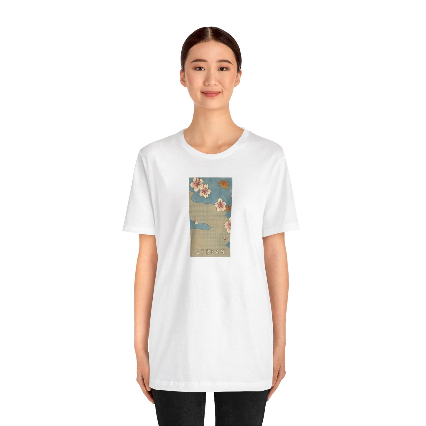 Stream - Asian Blockprint (t-shirt)
