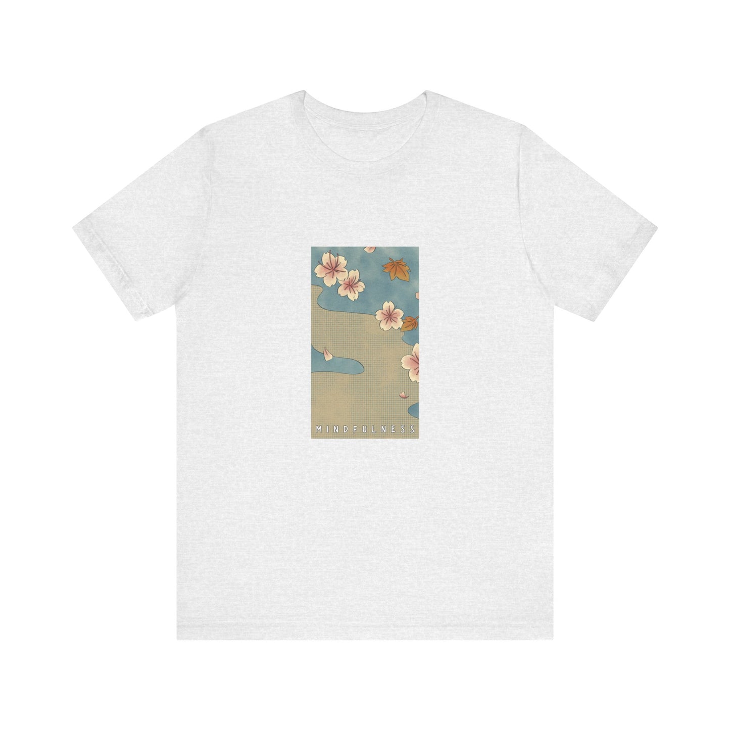 Mindfulness Asian Blockprint Stream (t-shirt)