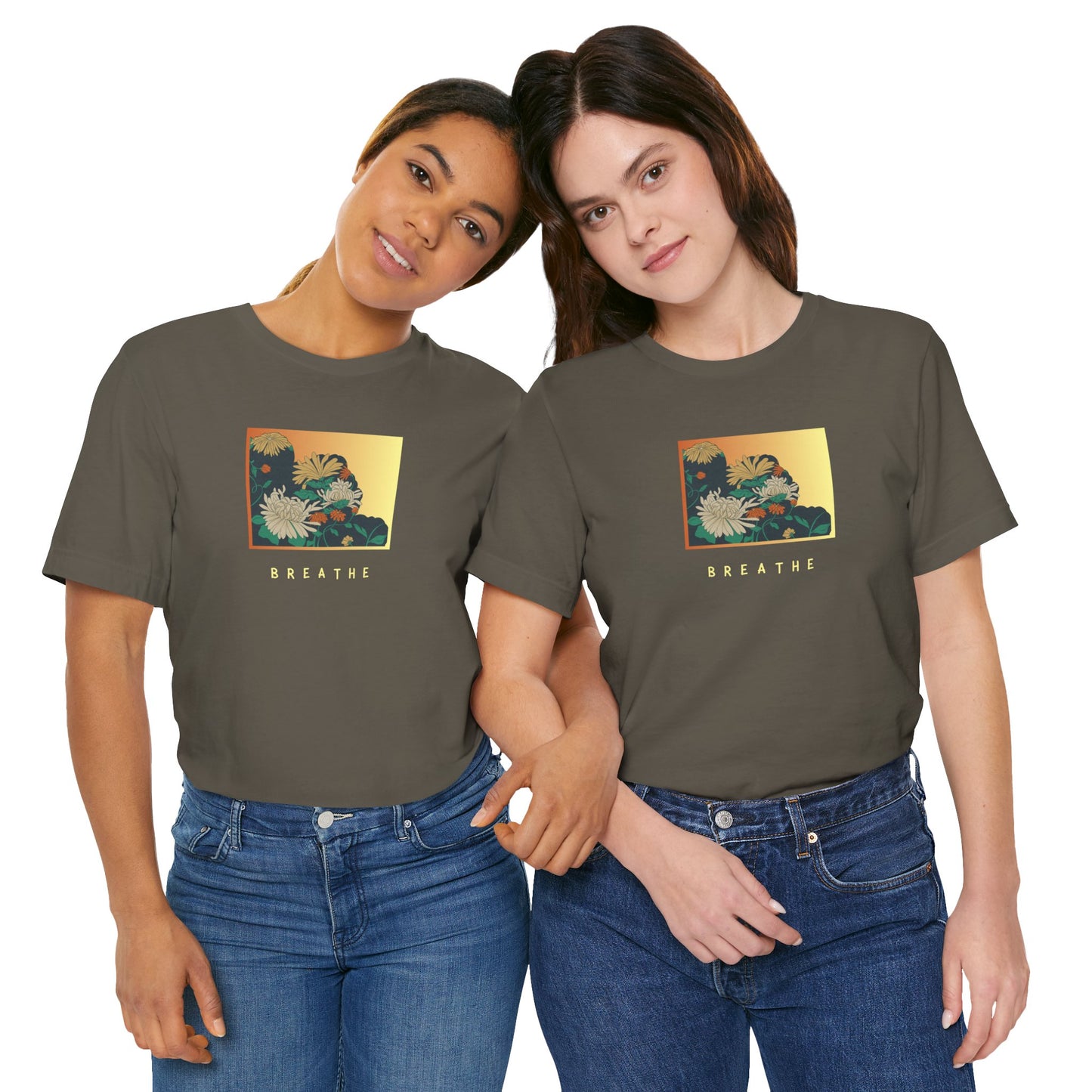B R E A T H E Asian Floral (t-shirt)