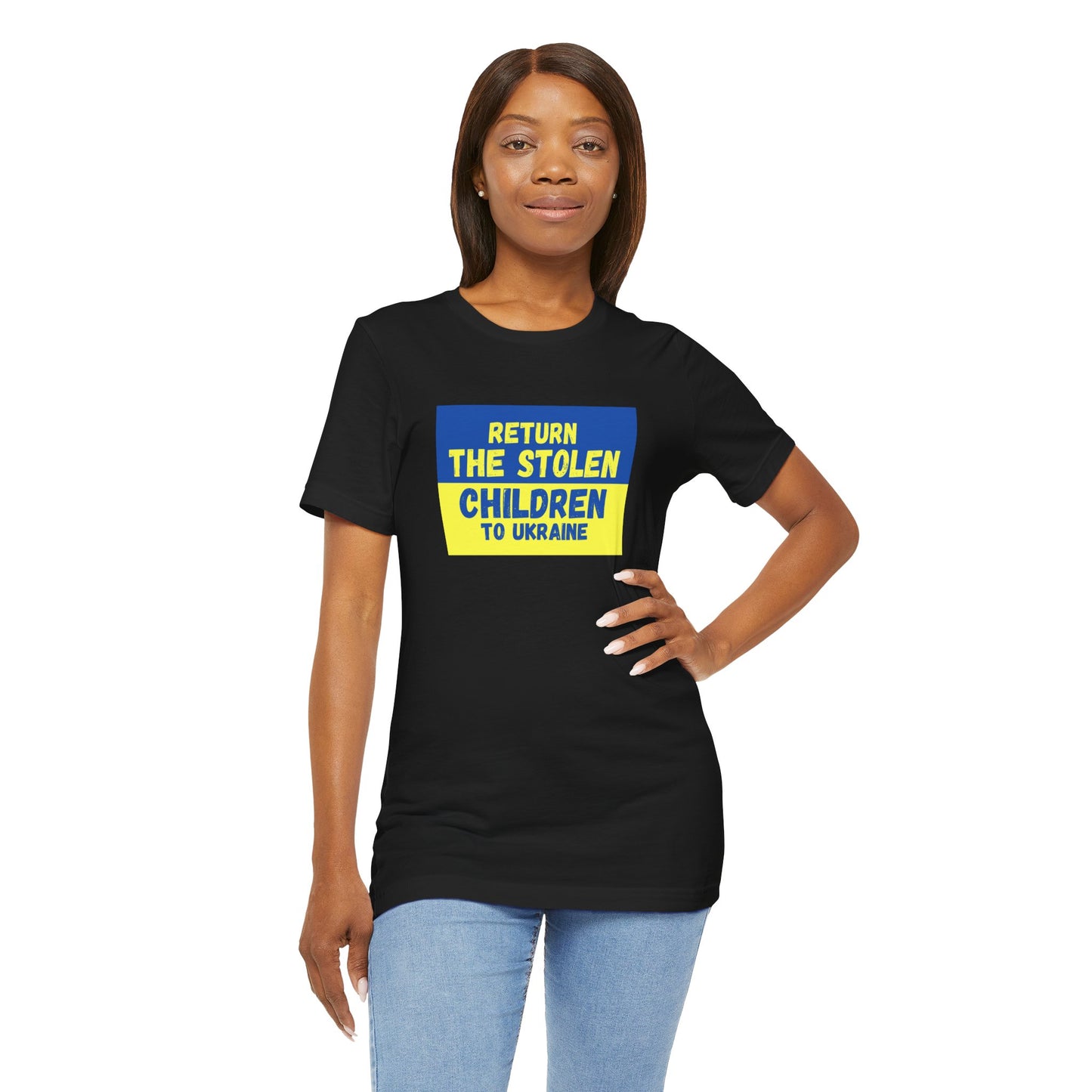 Return the Stolen Children to Ukraine (t-shirt)