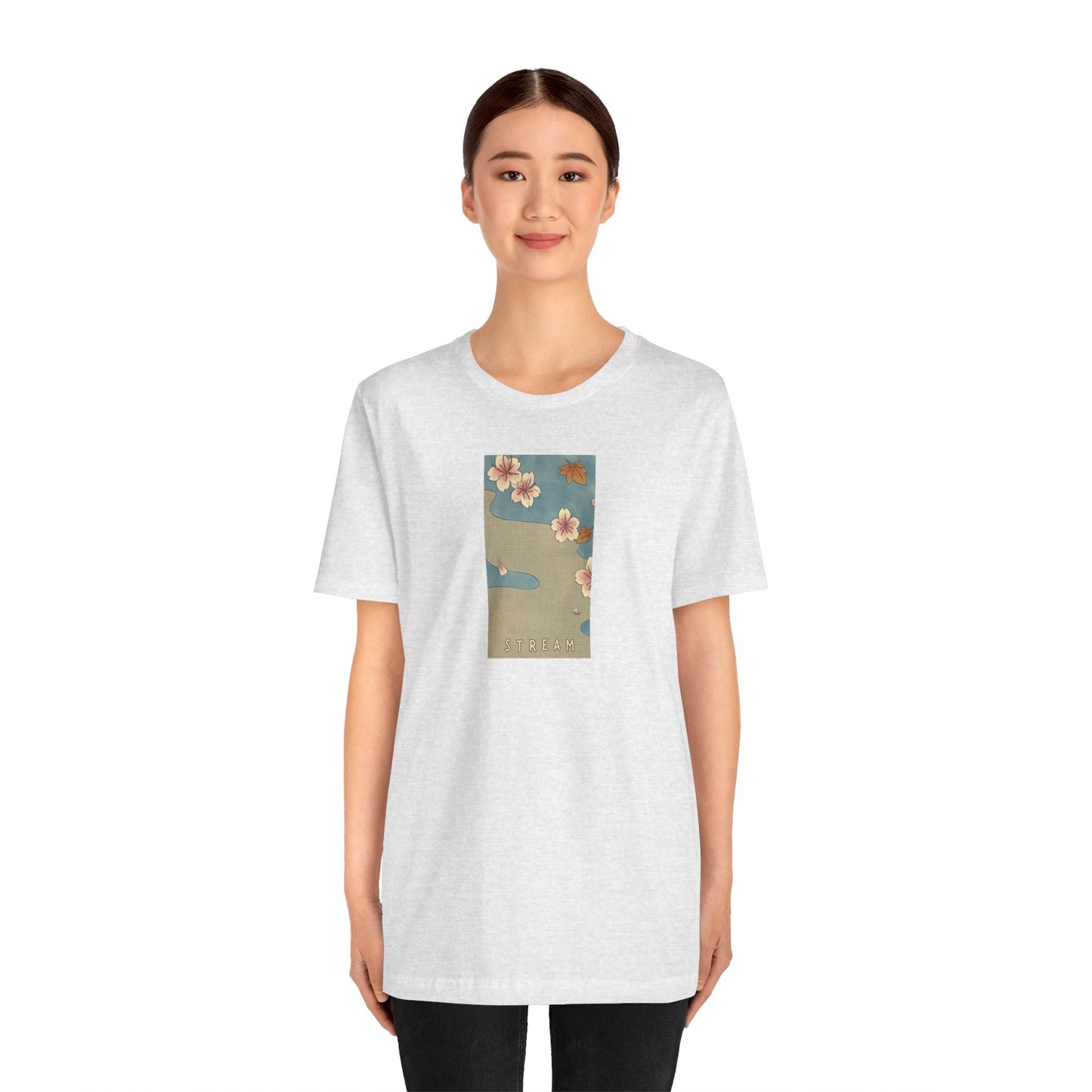 Stream - Asian Blockprint (t-shirt)