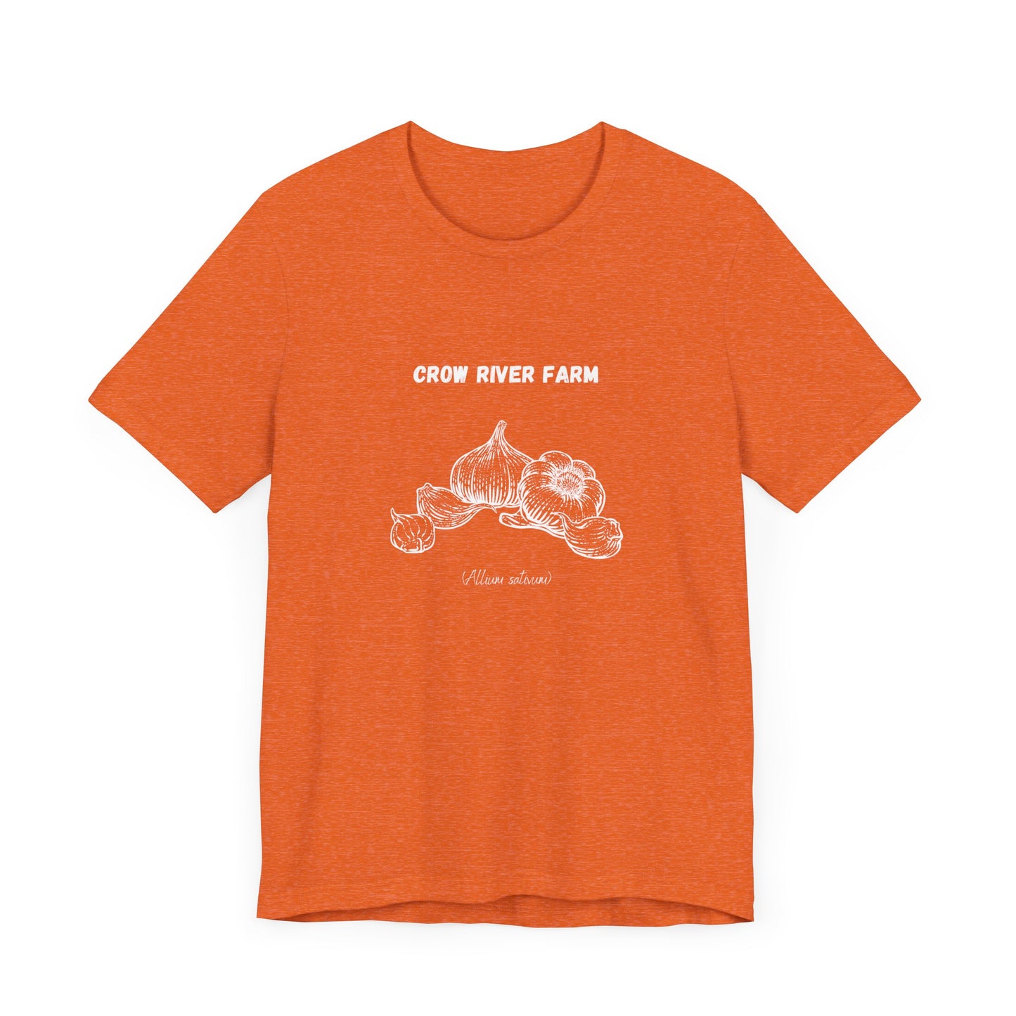 Crow River Farm - Garlic - Cotton T-Shirt