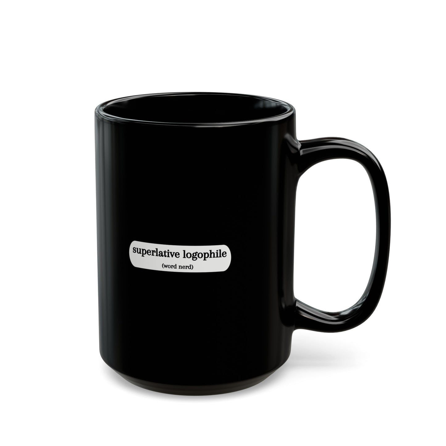 Superlative Logophile (word nerd)  (mug)