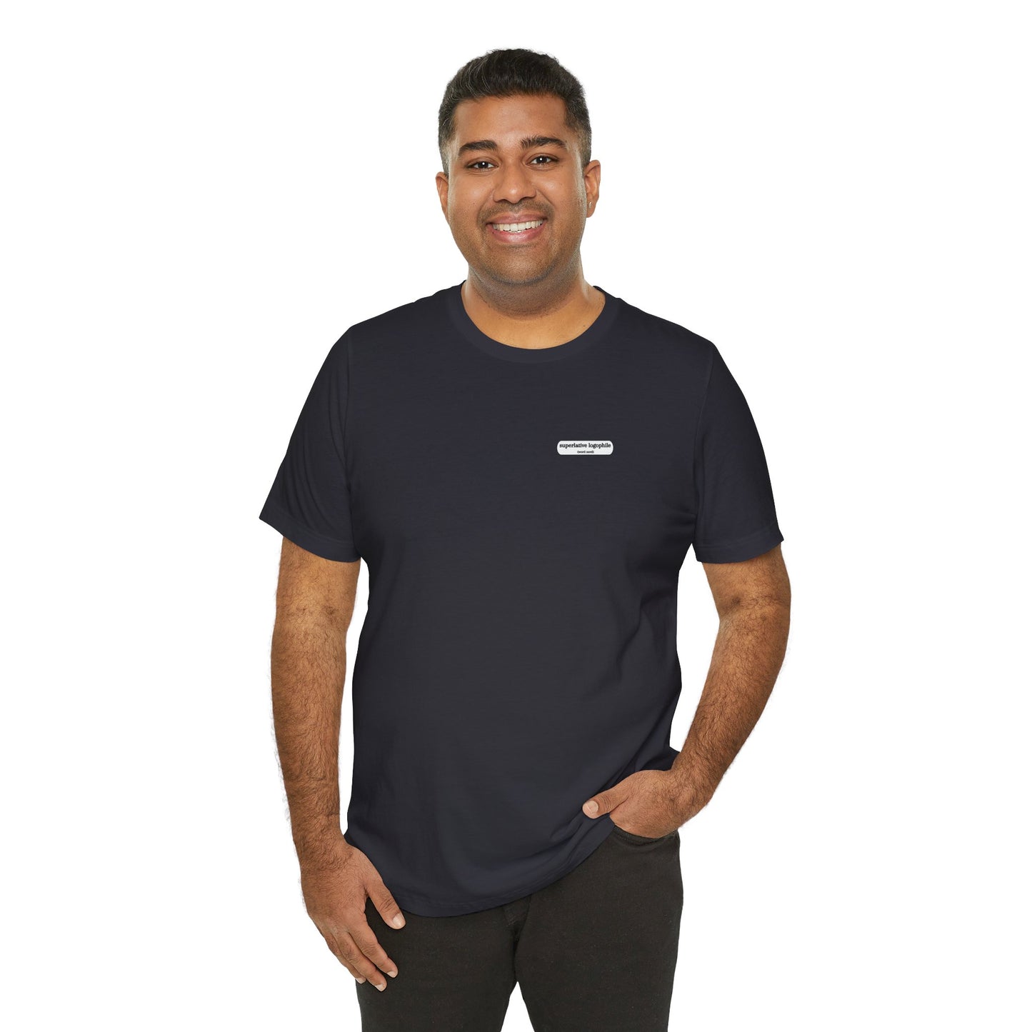 Superlative Logophile (word nerd) (t-shirt)