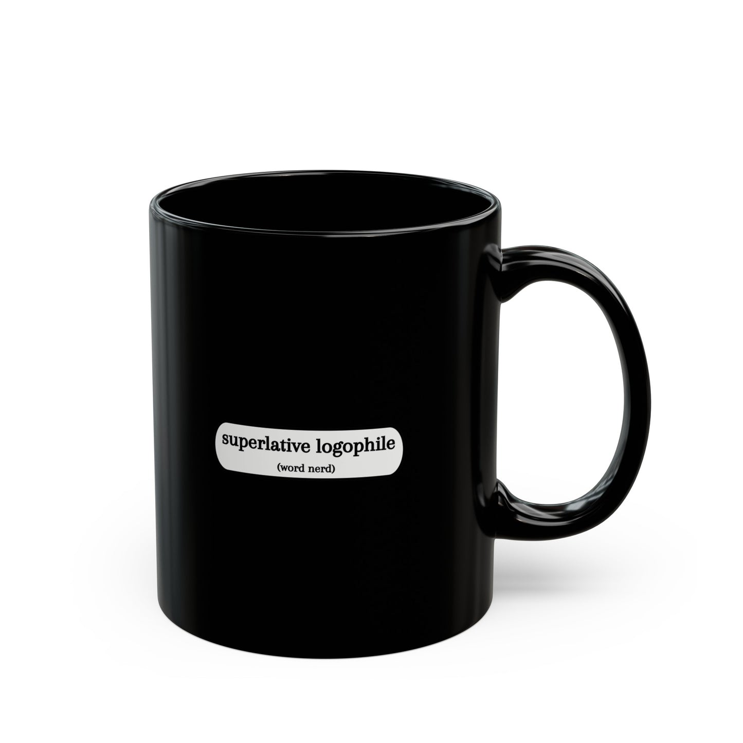 Superlative Logophile (word nerd)  (mug)