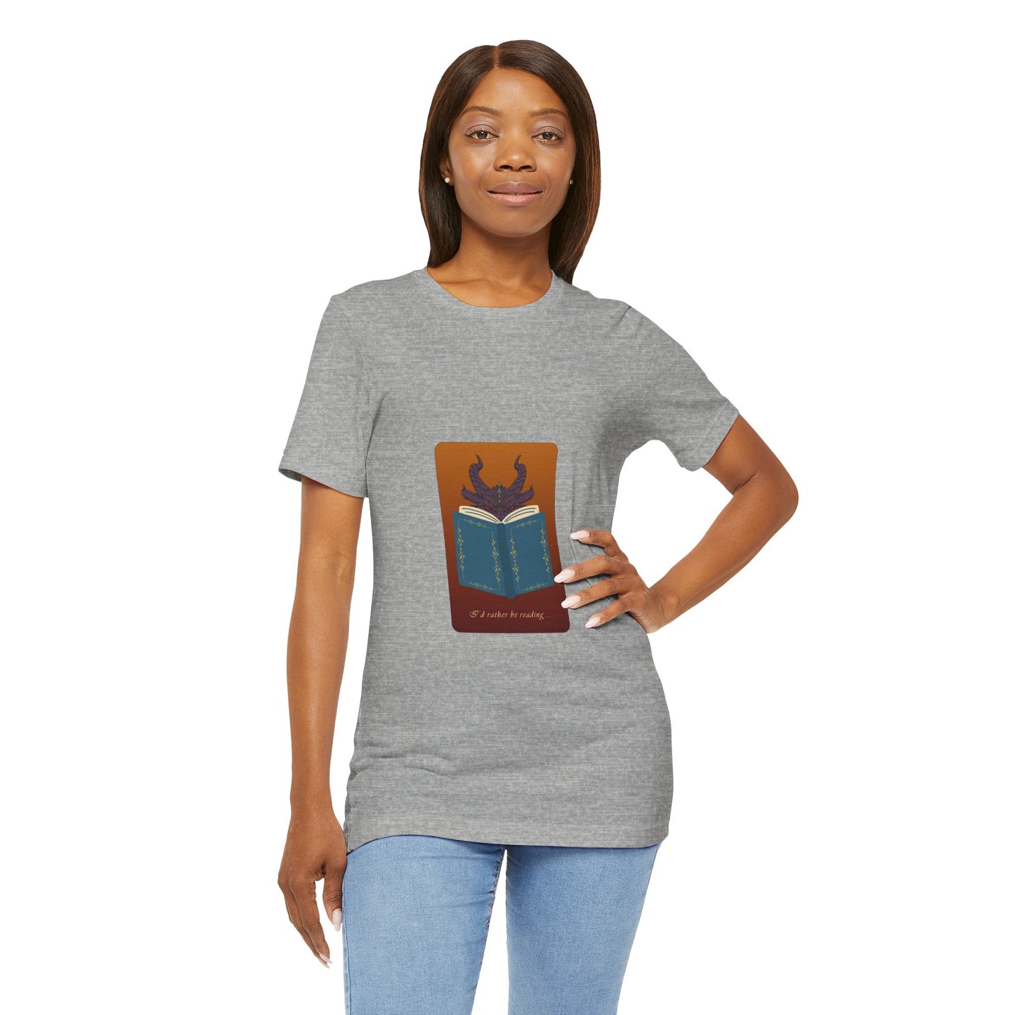 I'd Rather Be Reading Fantasy (t-shirt)