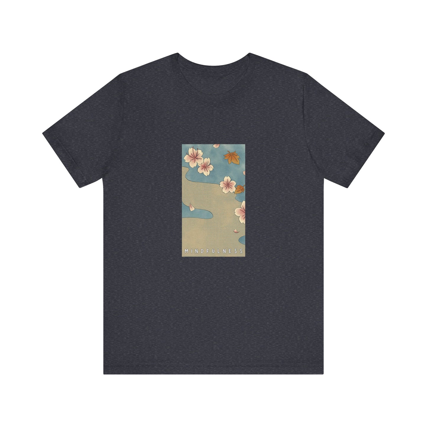 Mindfulness Asian Blockprint Stream (t-shirt)