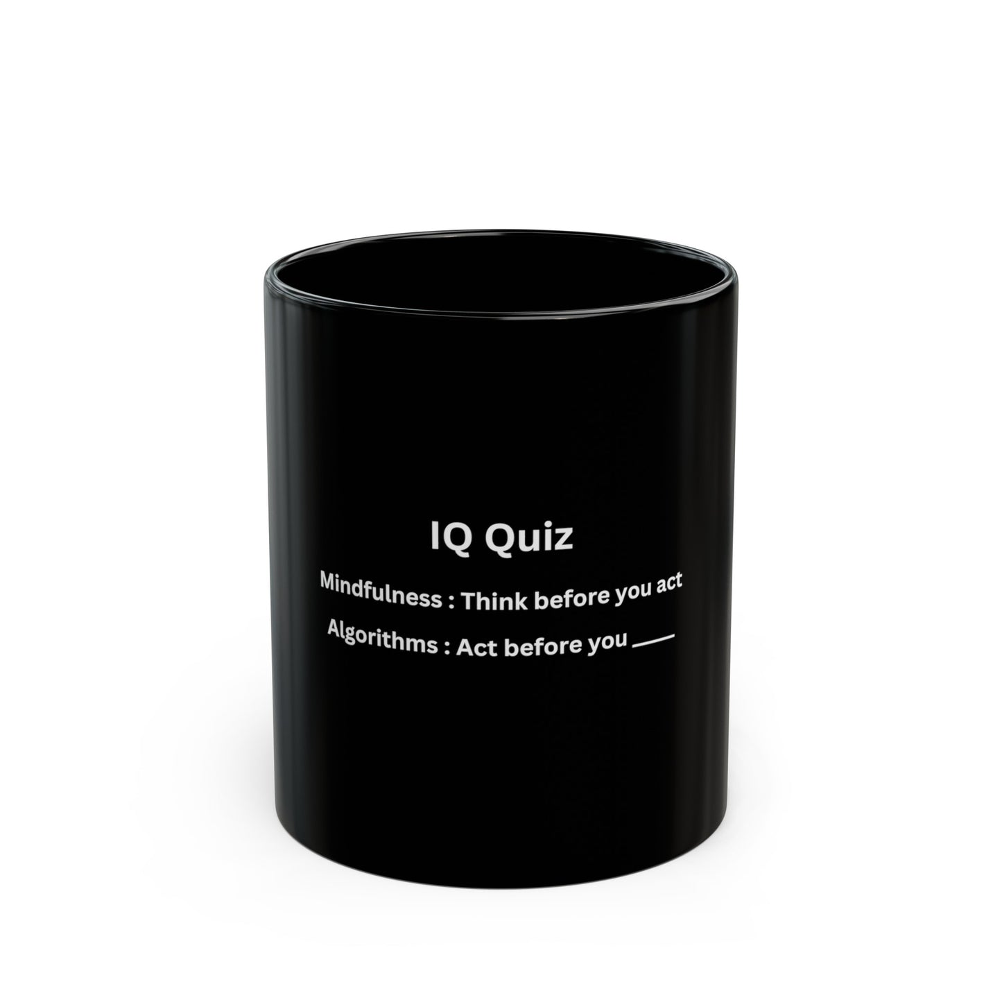 IQ Quiz on Mindfulness (mug)