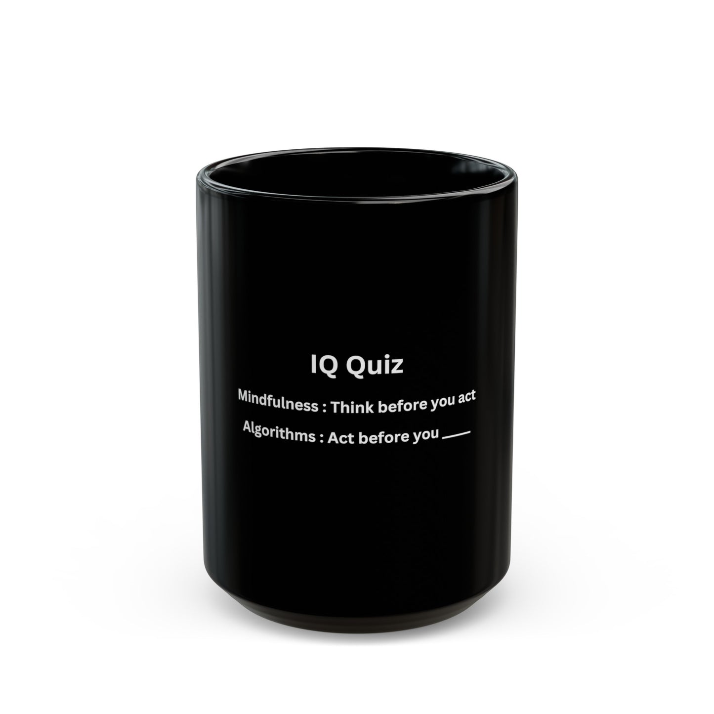 IQ Quiz on Mindfulness (mug)