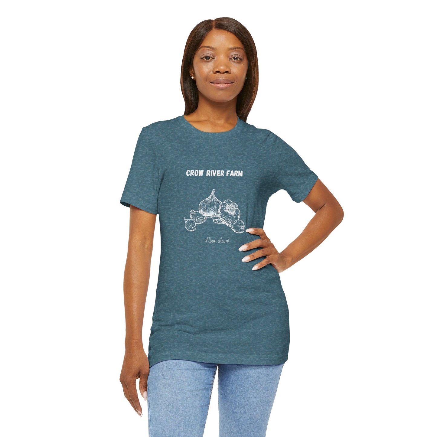 Crow River Farm - Garlic - Cotton T-Shirt