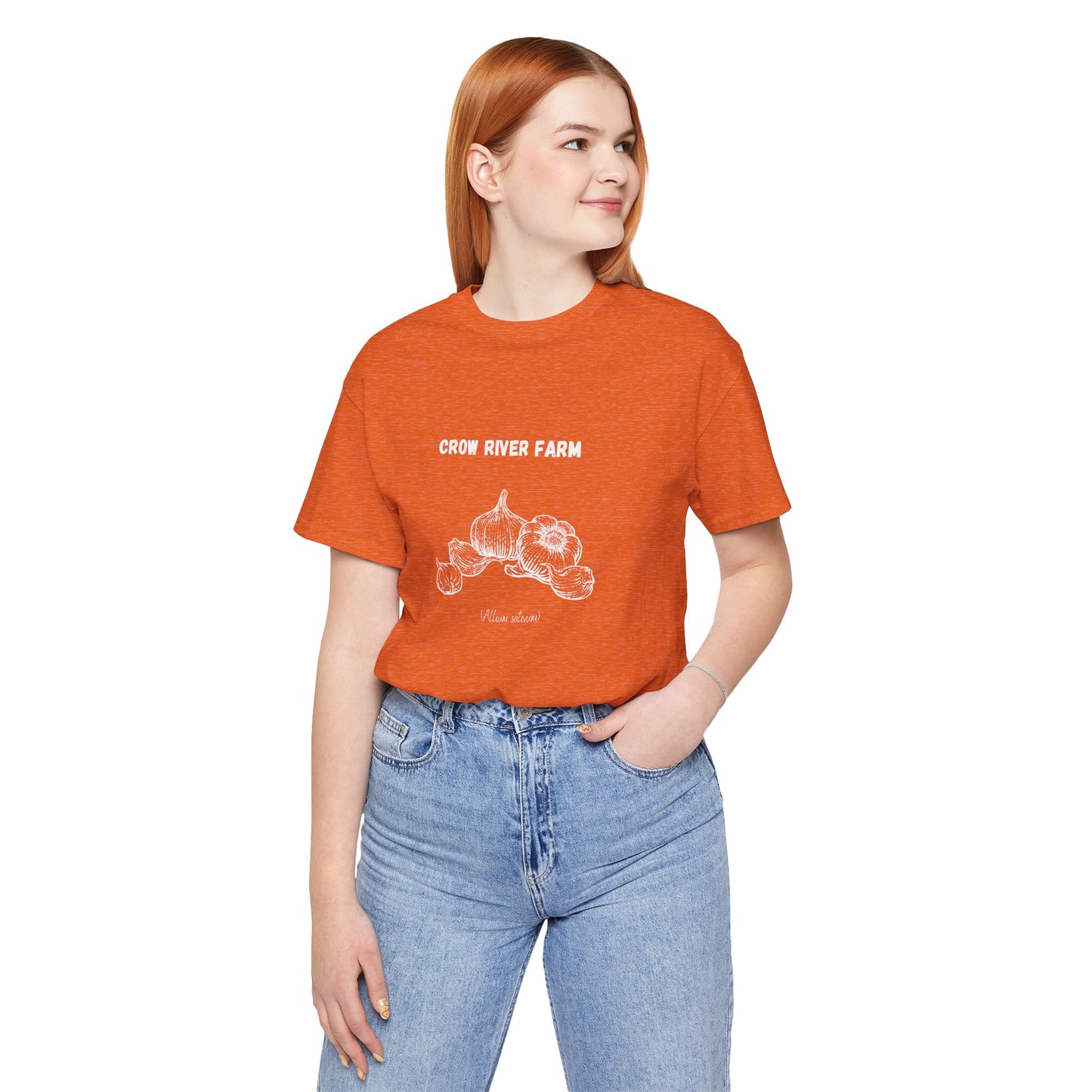 Crow River Farm - Garlic - Cotton T-Shirt