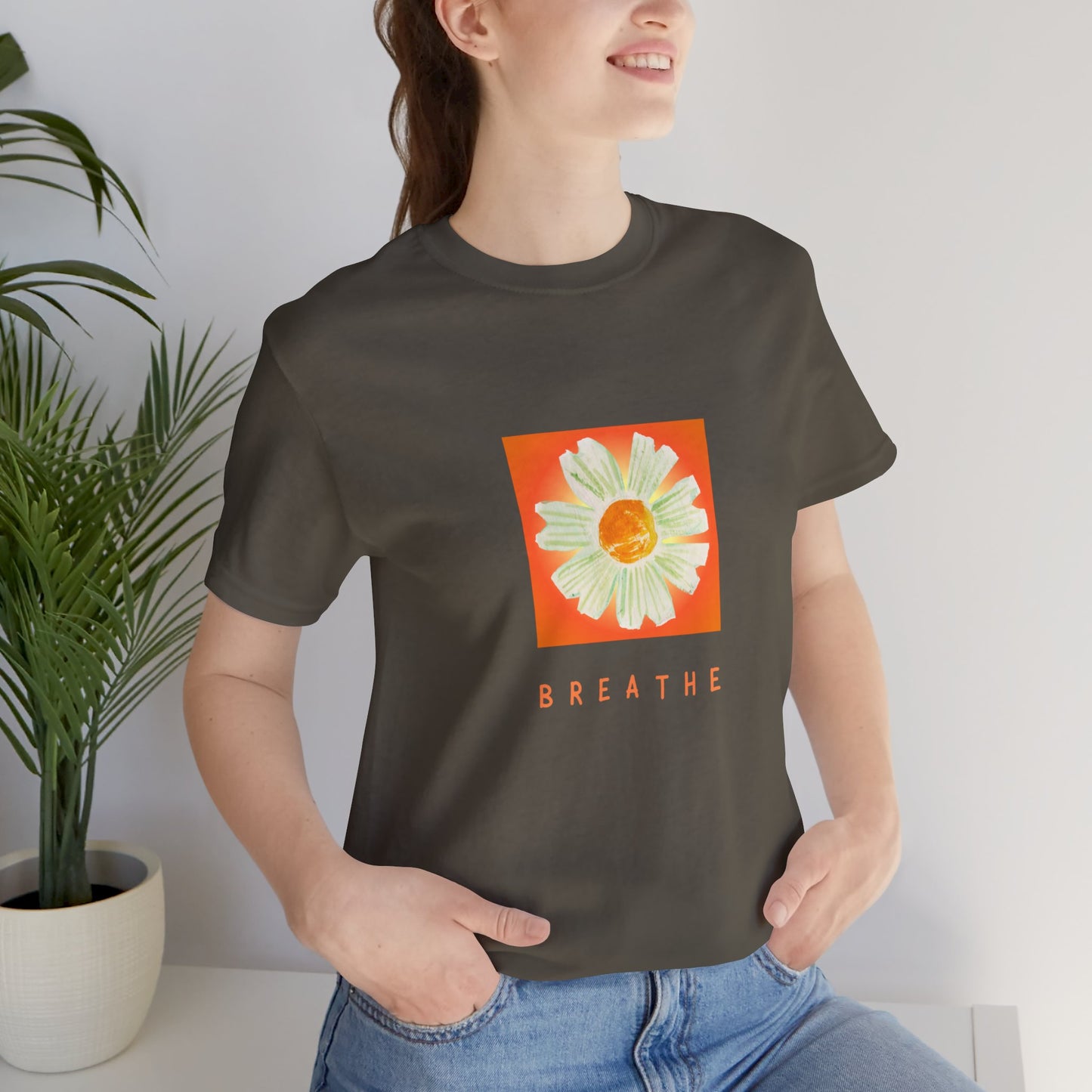 B R E A T H E Orange Daisy (t-shirt)