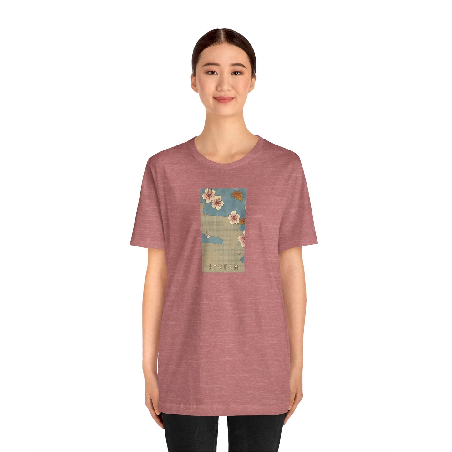 Stream - Asian Blockprint (t-shirt)