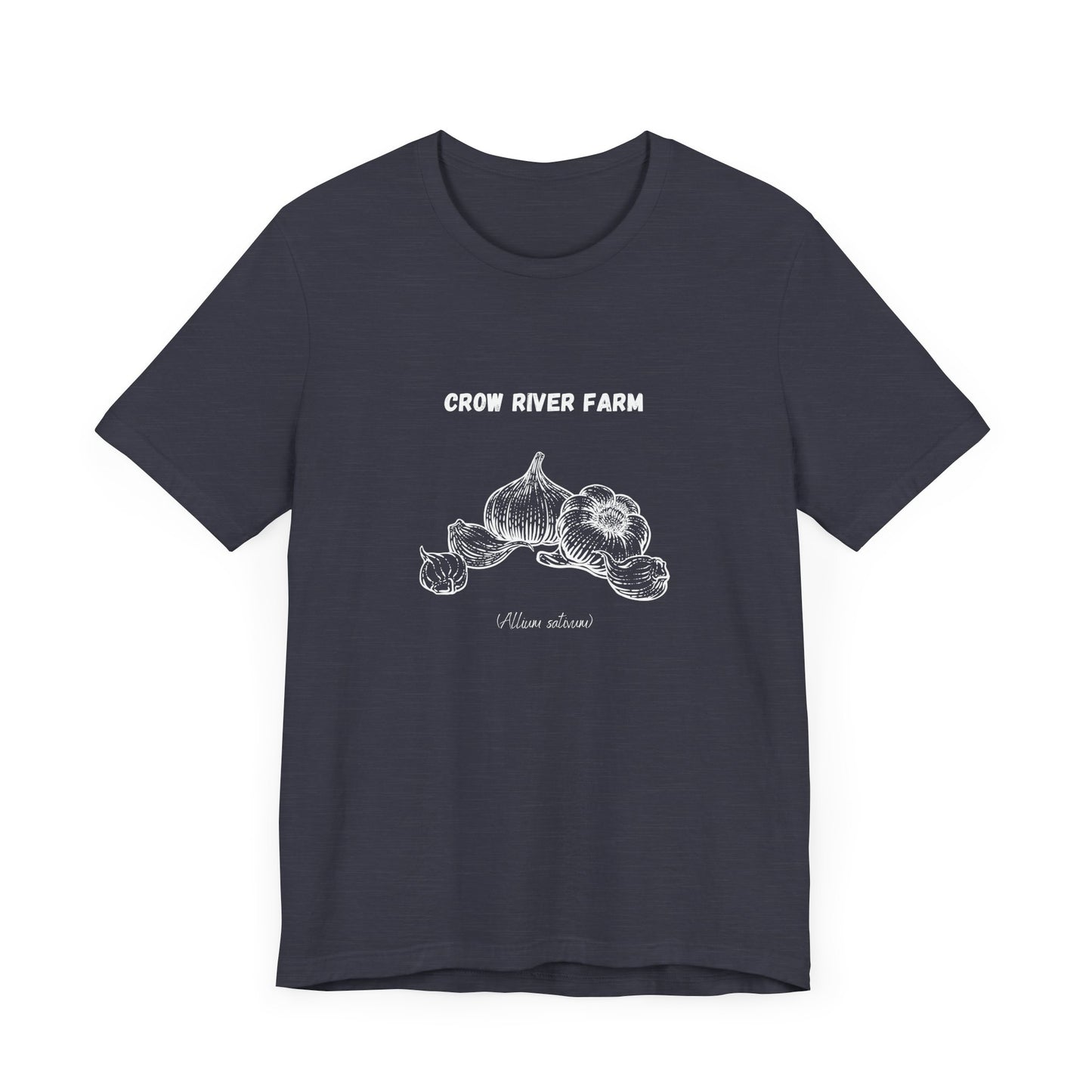 Crow River Farm - Garlic - Cotton T-Shirt