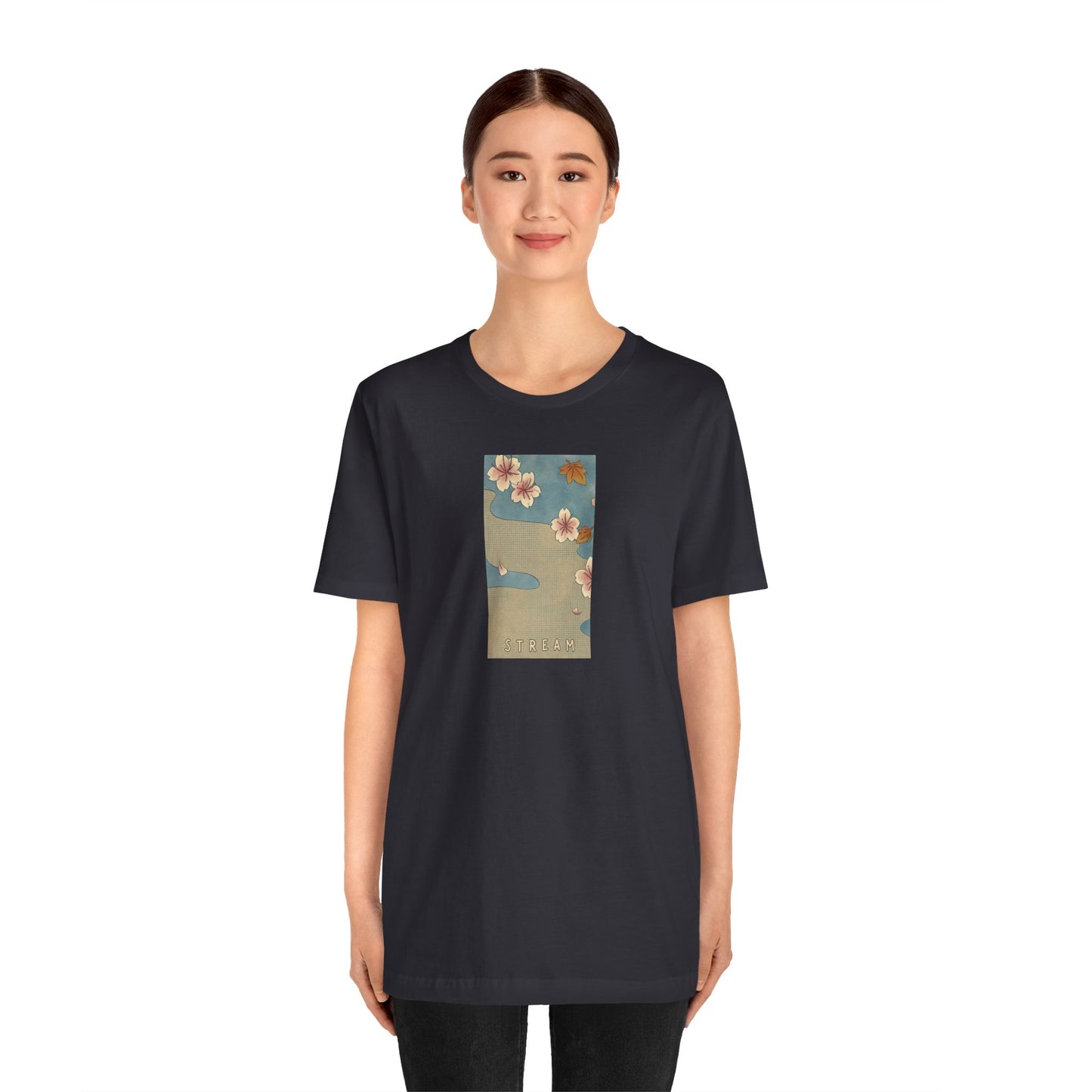 Stream - Asian Blockprint (t-shirt)