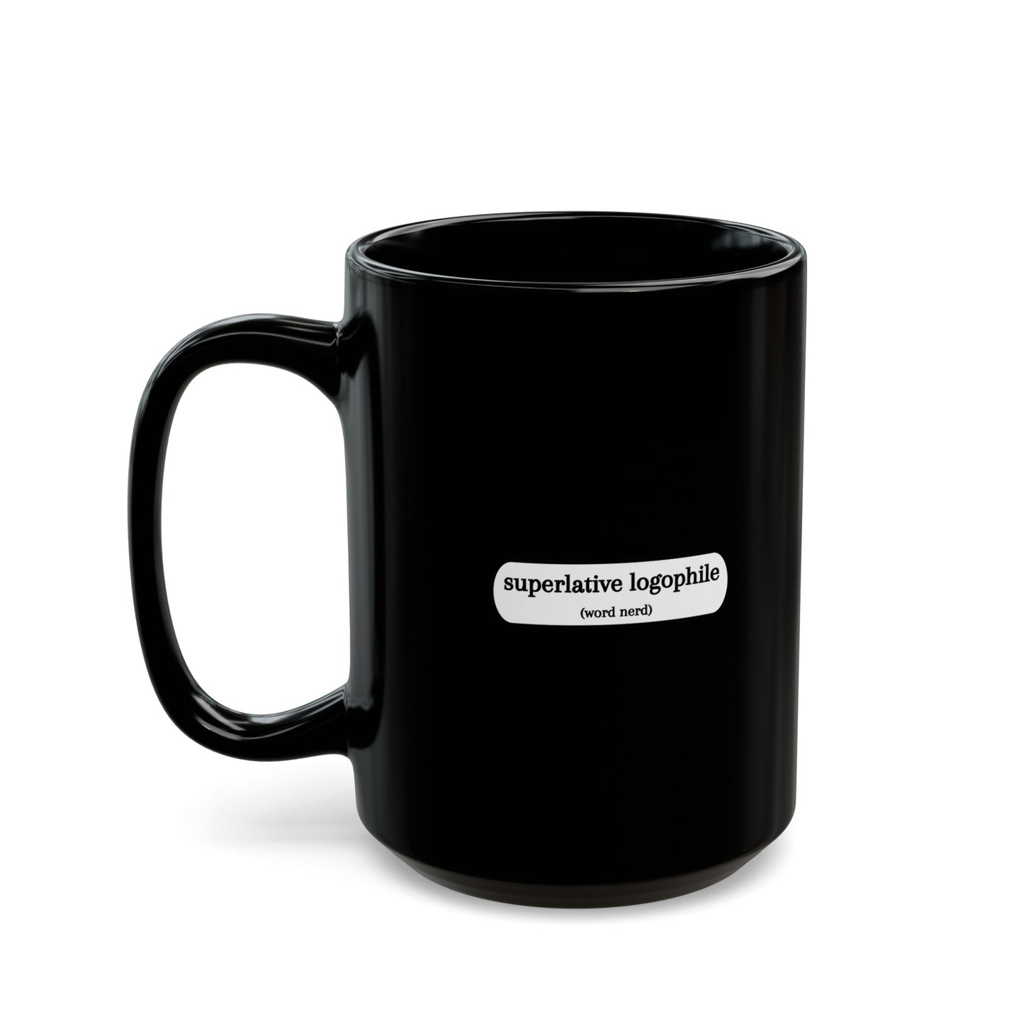 Superlative Logophile (word nerd)  (mug)