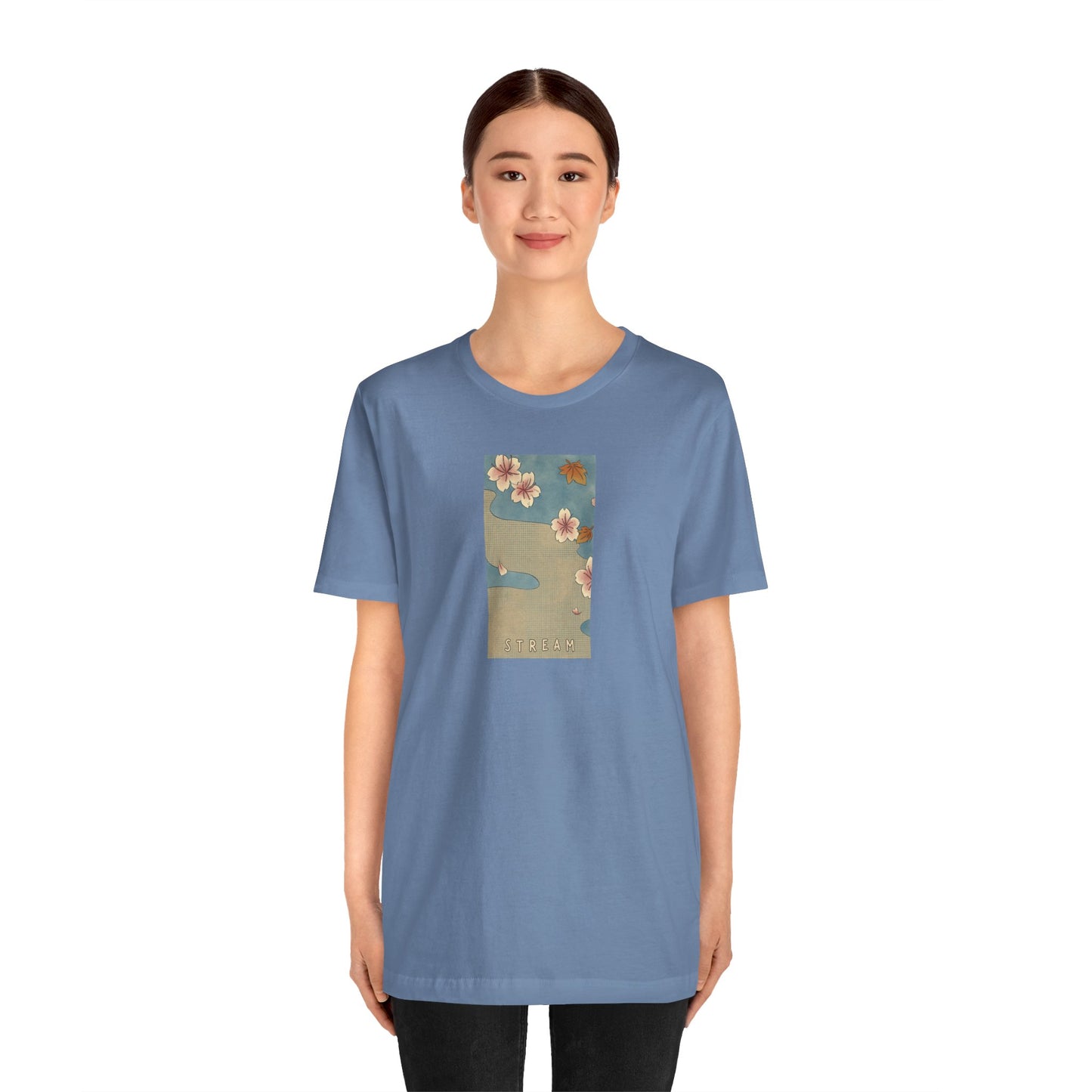 Stream - Asian Blockprint (t-shirt)
